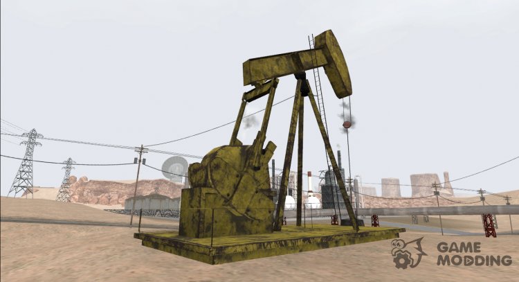 HD Oil Rigs для GTA San Andreas
