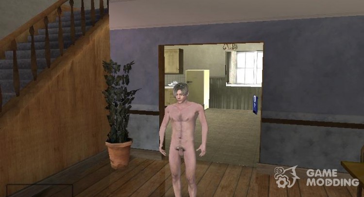Leon Kennedy naked for GTA San Andreas