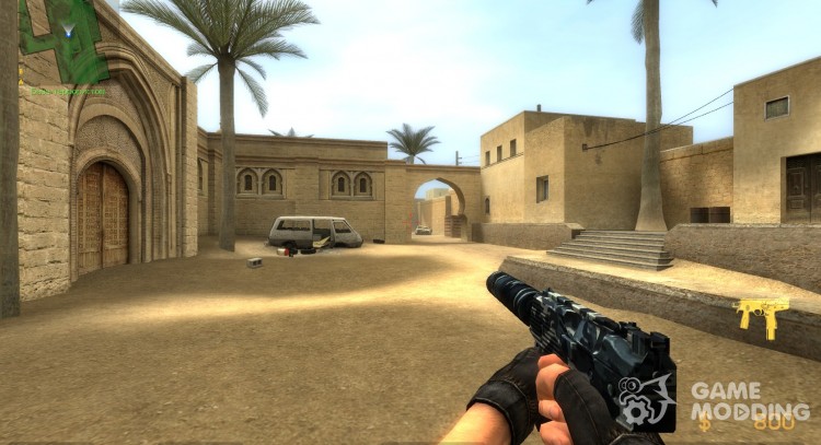 Urban Camo TMP *improved* for Counter-Strike Source