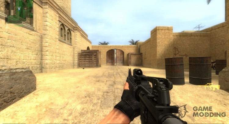 M16 A4 - with trijon reflex for Counter-Strike Source