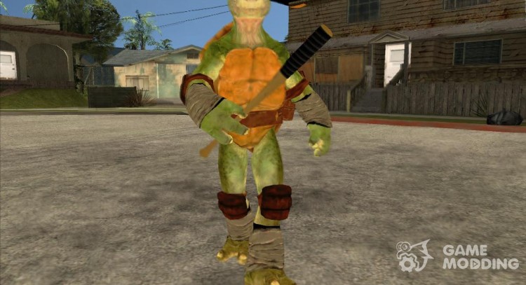 Miguel ángel (las Tortugas ninja) para GTA San Andreas