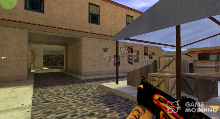 Fire Style Mp5 for Counter Strike 1.6