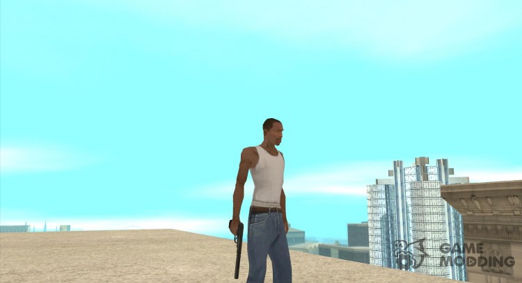 Пистолет Макарова с глушителем для GTA San Andreas