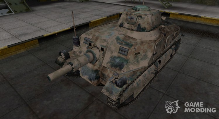 French Somua SAu 40 skin for World Of Tanks