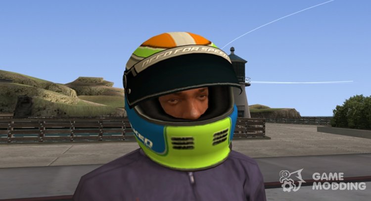 Racing Helmet Falken для GTA San Andreas