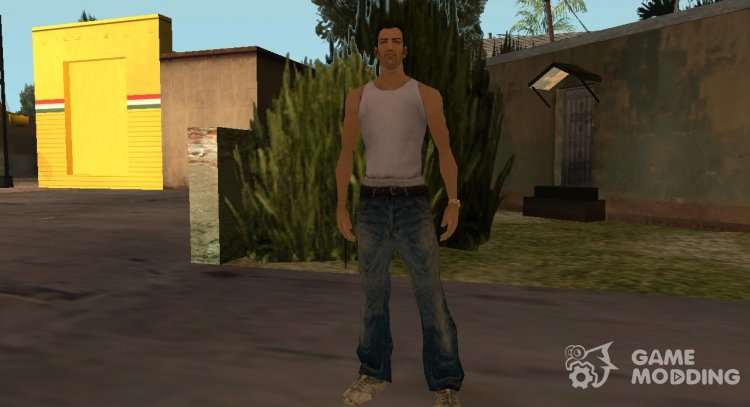 Tommy in a CJ T-shirt for GTA San Andreas
