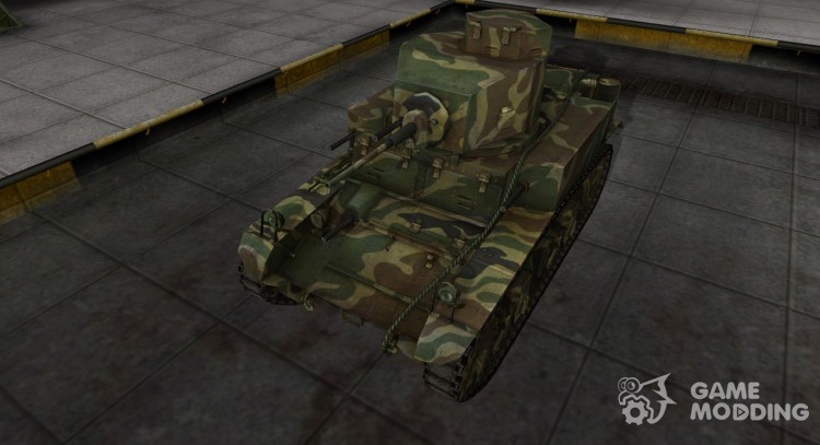Скин для танка СССР М3 Стюарт для World Of Tanks