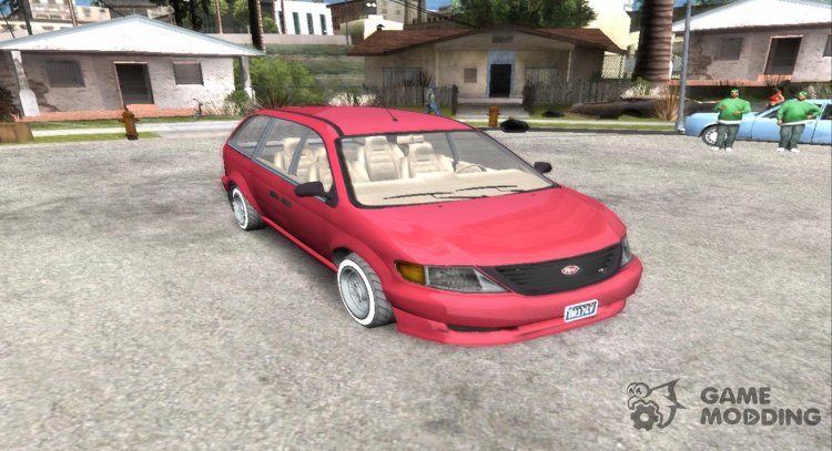 GTA V Vapid Minivan Custom (IVF) для GTA San Andreas
