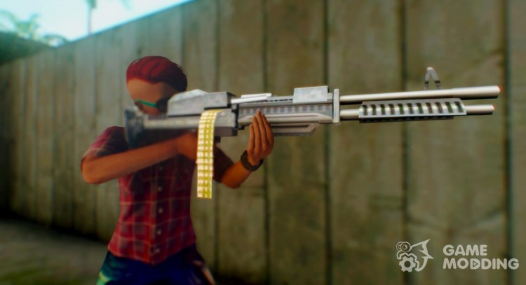Пак изменённых стандартных оружий для GTA San Andreas
