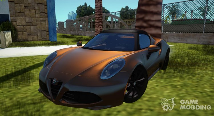 Alfa Romeo 4C 2015 для GTA San Andreas
