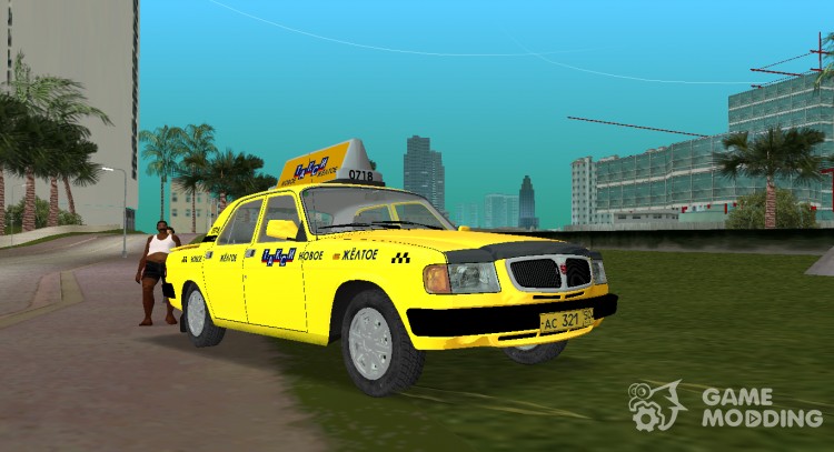 El GAS 3110 Taxi para GTA Vice City