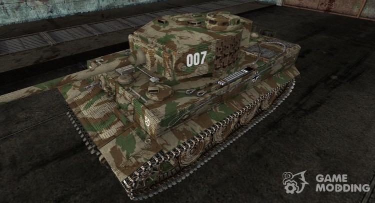 The Panzer VI Tiger 9 for World Of Tanks