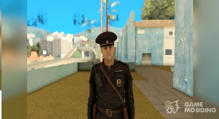 Сотрудник ППС в форме нового образца для GTA San Andreas