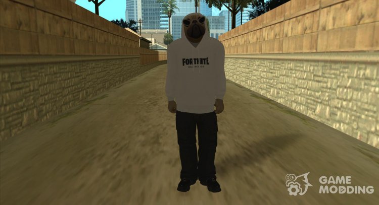 Stylish Dog from Fortnite for GTA San Andreas