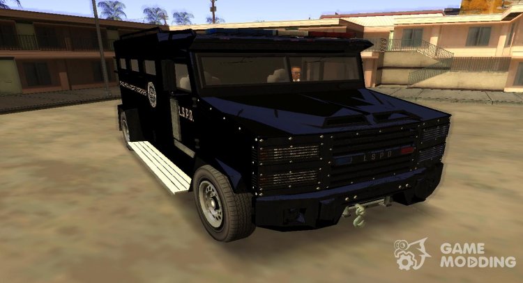 GTA V Riot Police (EML) para GTA San Andreas