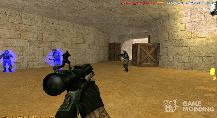 Scout from CS: Source for Counter Strike 1.6