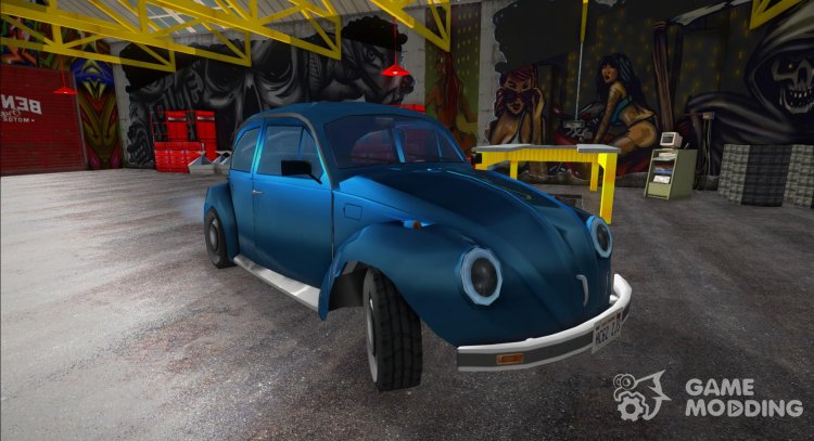 Volkswagen Fusca (Beetle) SA Style para GTA San Andreas