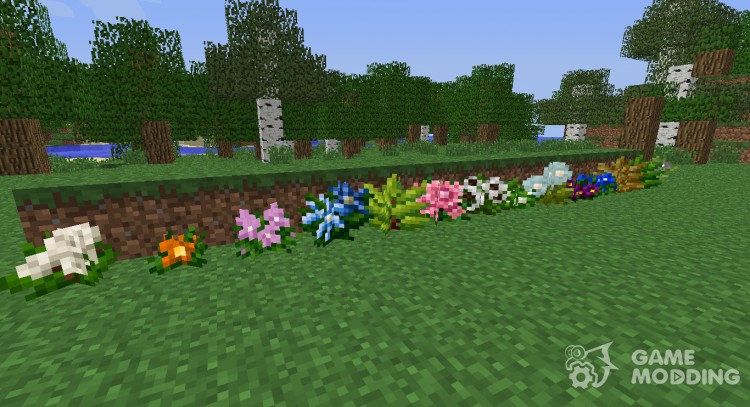 Weee! Flowers! для Minecraft