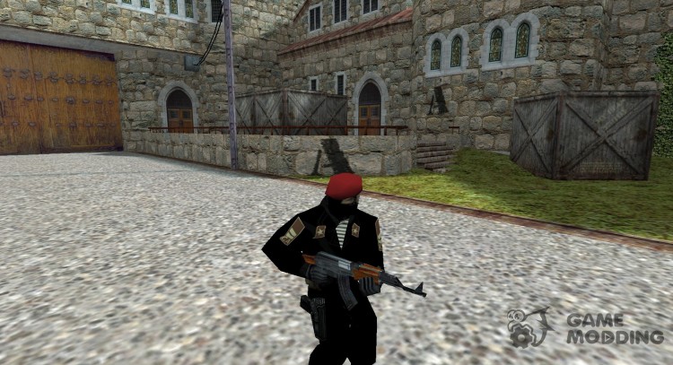 Российский офицер спецназа для Counter Strike 1.6