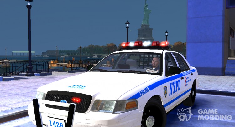 NYPD-ESU K9 2010 Ford Crown Victoria Police Interceptor para GTA 4