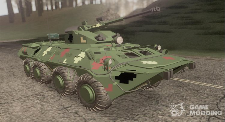 BTR 82 APU para GTA San Andreas