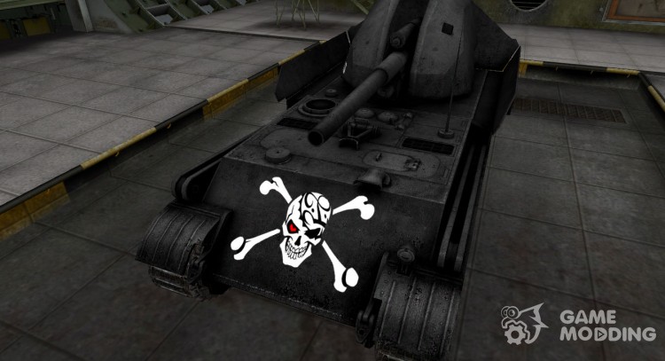 La oscura piel de GW Panther para World Of Tanks