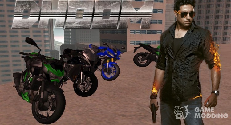 Bikers. Dhoom on the verge for GTA San Andreas