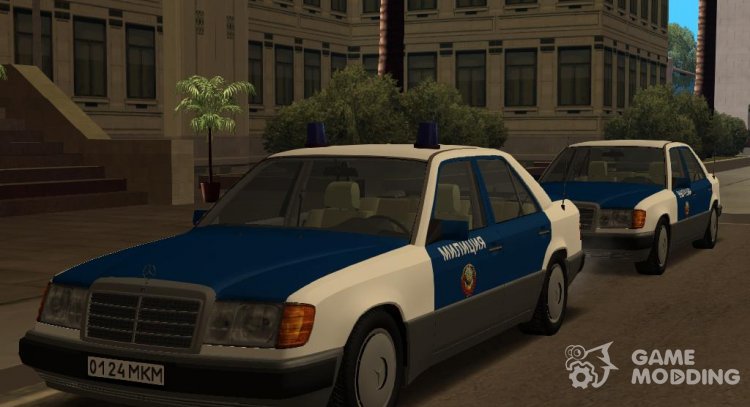 Mercedes-Benz W124 1990 Police for GTA San Andreas