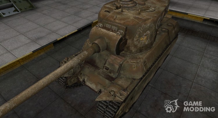 Исторический камуфляж M6A2E1 для World Of Tanks