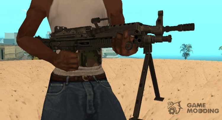 M249 Light Machine Gun для GTA San Andreas