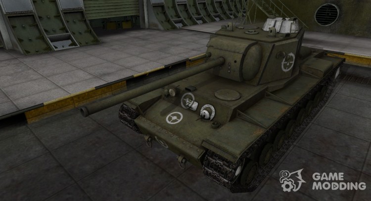 La zona de ruptura de contorno para el KV-4 para World Of Tanks