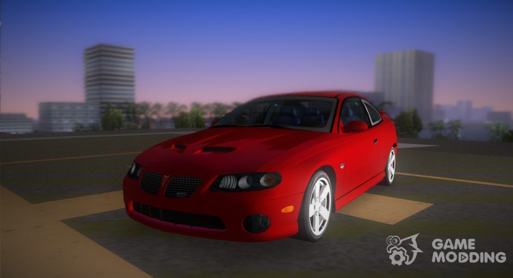 2005 Pontiac GTO 6.0 for GTA Vice City