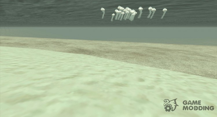 HD текстуры морского дна для GTA San Andreas