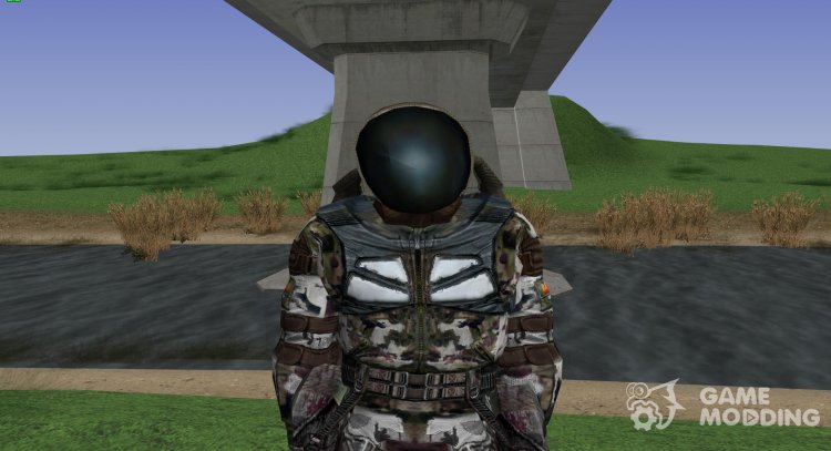 Miembro de la agrupación de fénix, en el mono de S. T. A. L. K. E. R v.1 para GTA San Andreas