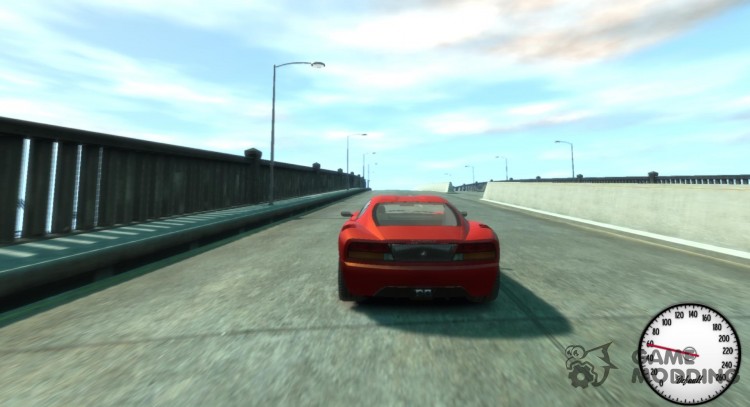 Speedometer v1.0 for GTA 4