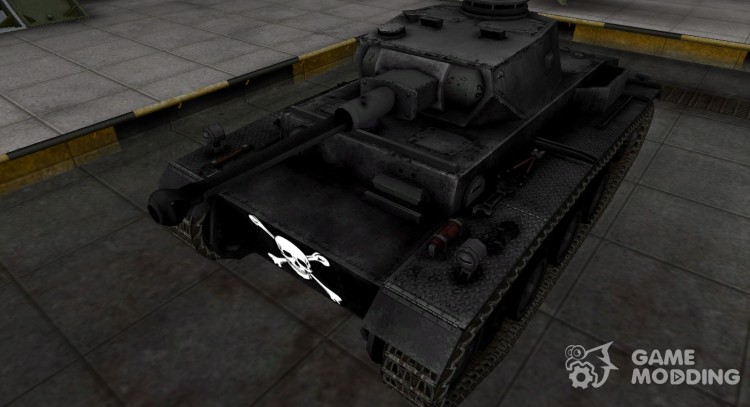 Coloración oscura de la piel VK 30.01 (H) para World Of Tanks
