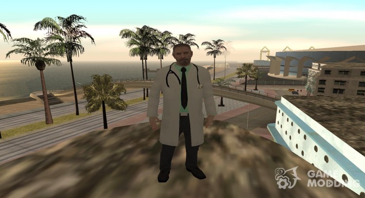 Скины медиков в HD (By Luntik) для GTA San Andreas