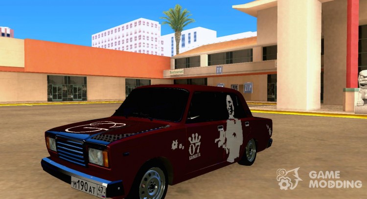 ВАЗ 2107 Gangsta для GTA San Andreas