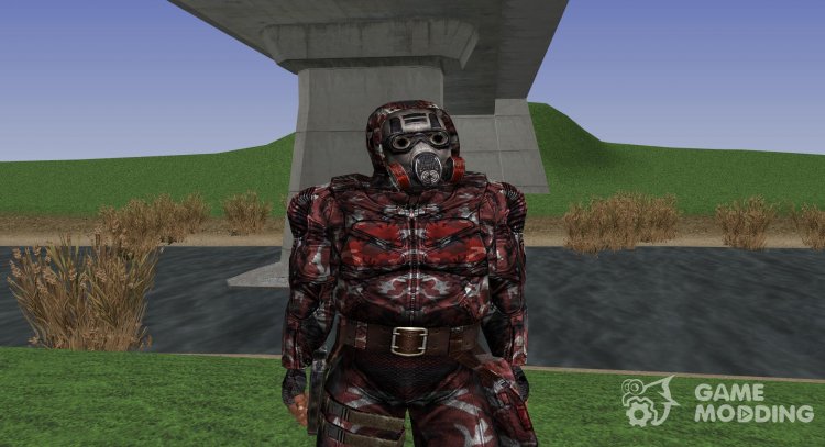 A member of the group Nemesis from S. T. A. L. K. E. R. V. 6 for GTA San Andreas