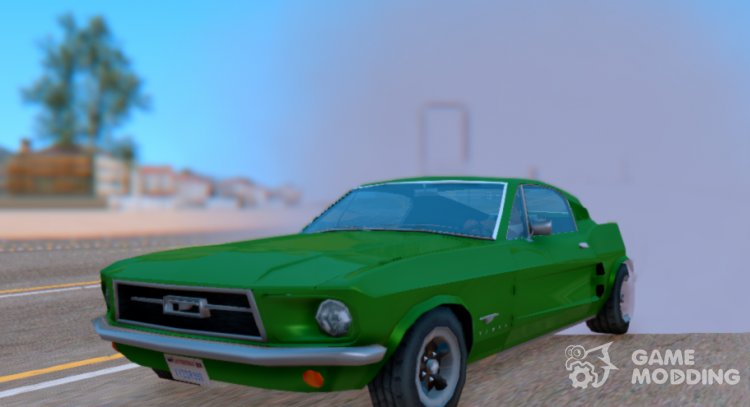 Ford Mustang 1970 Sa style для GTA San Andreas