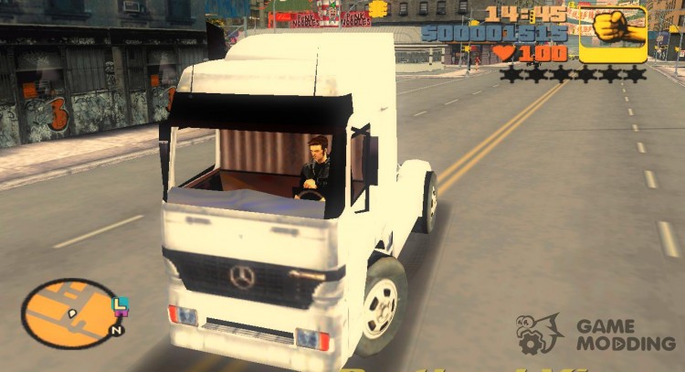 Mercedes-Benz Actros для GTA 3