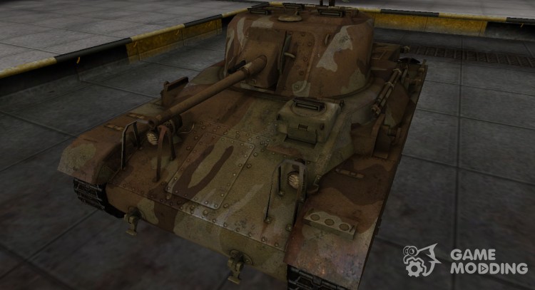 Emery cloth for American tank M22 Locust for World Of Tanks