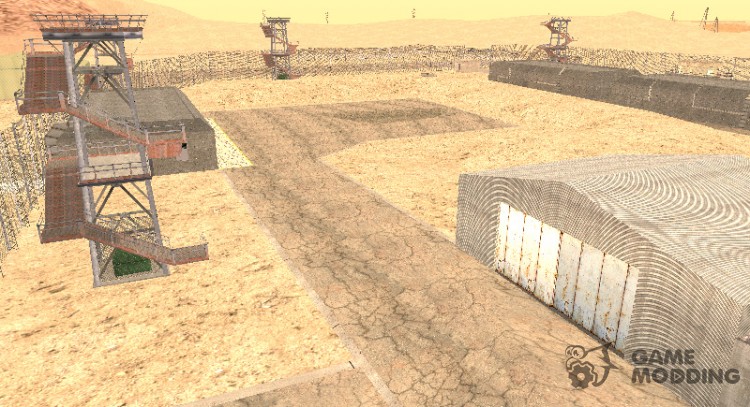 Area 51 with GTA 5 textures para GTA San Andreas