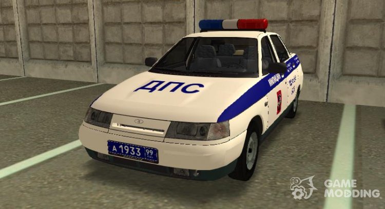 VAZ 2110 Police DPS 2003 for GTA San Andreas