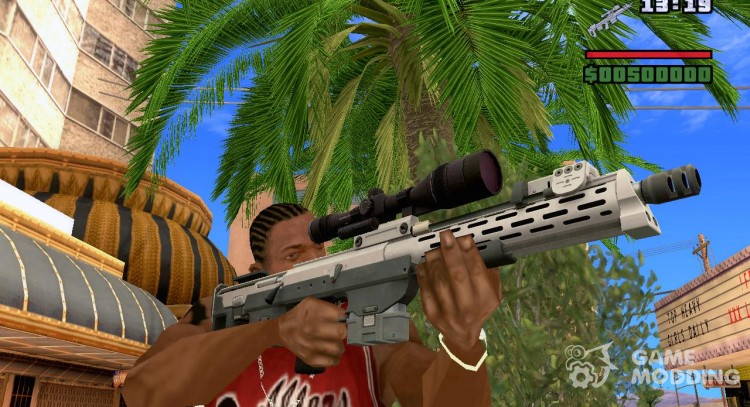 Снайперская винтовка из EFLC TBoGT для GTA San Andreas