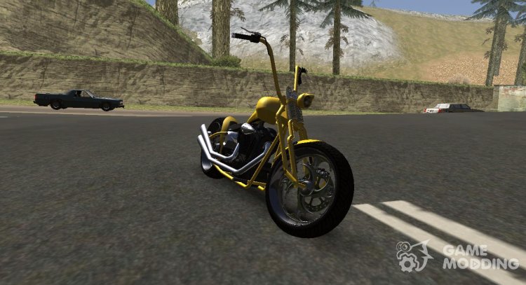 GTA V Western Motorcycle Bobber Zombie V2 for GTA San Andreas