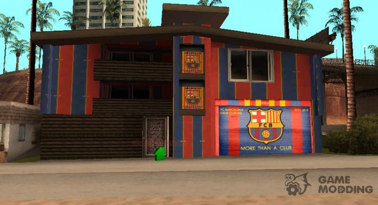 El FC Barcelona de la Casa de los Fans para GTA San Andreas