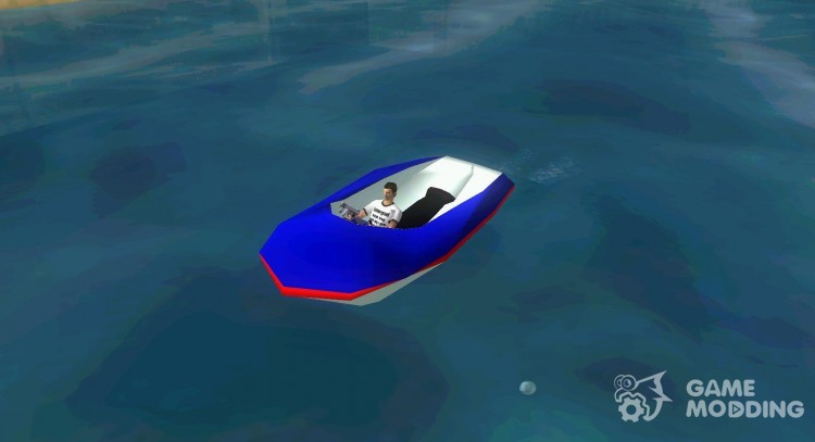 Speedboat dinghy for GTA Vice City