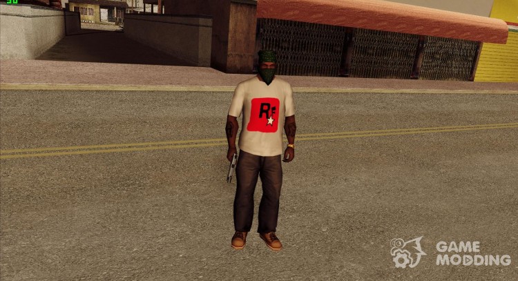 T-shirt my channel for GTA San Andreas