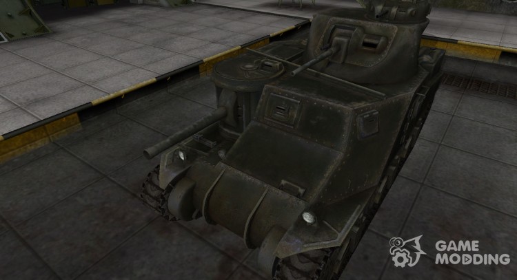 The skin for the American M3 Lee tank for World Of Tanks